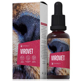 Virovet 30ml natural herbal concentrate for viral diseases in dogs and immune support