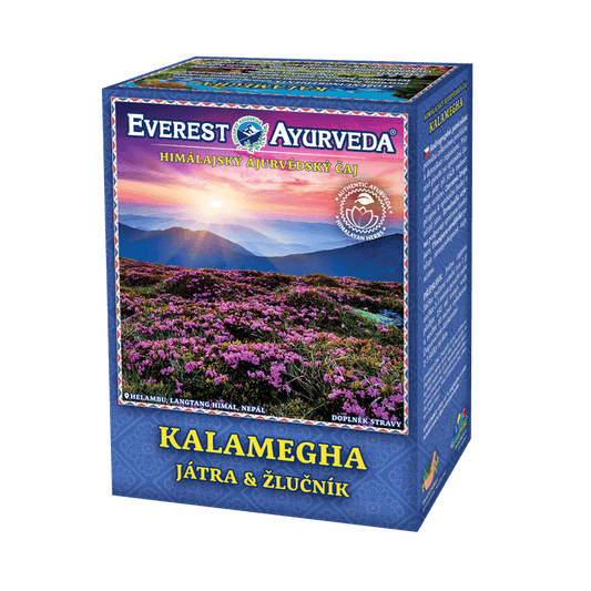 Kalamegha herbal tea for liver and gallbladder detox and support, 100g packaging from Everest Ayurveda