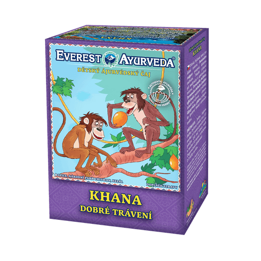 Children's herbal digestive tea Khana 100g with foeniculum vulgare and Himalayan herbs for good digestion