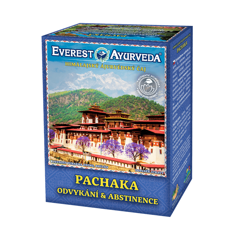 Everest Ayurveda Pachaka herbal tea for withdrawal symptoms and abstinence, 100g box