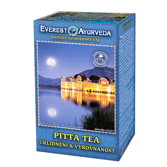 Everest Ayurveda Pitta Tea calming herbal blend for digestion and balance, 100g pack from Nepal
