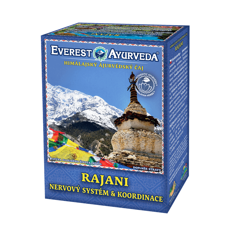 Rajani Ayurvedic tea with jatamansi for nervous system support and mental relaxation, 100g