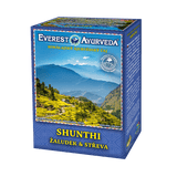 Everest Ayurveda Shunthi herbal tea for stomach and intestines digestion support 100g box