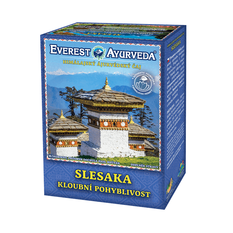 Everest Ayurveda Slesaka herbal tea for joint mobility 100g pack with Himalayan ingredients