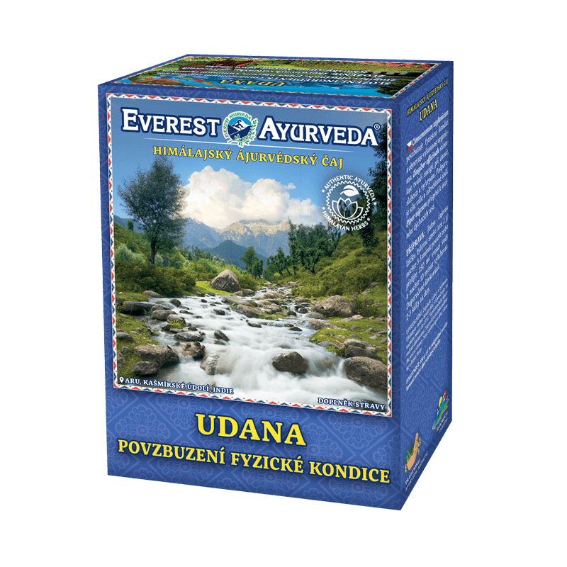 Udana Himalayan Ayurvedic tea 100g supporting physical fitness and energy from natural herbs