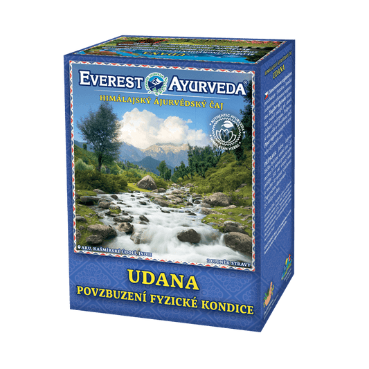 Udana Himalayan Ayurvedic tea 100g supporting physical fitness and energy from natural herbs