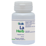 LaHerb dietary supplement bottle for enteric nervous system detoxification with 100 tablets