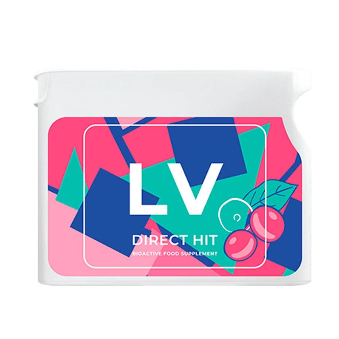 LV Direct Hit antioxidant supplement with acai berry and natural extracts for aging protection