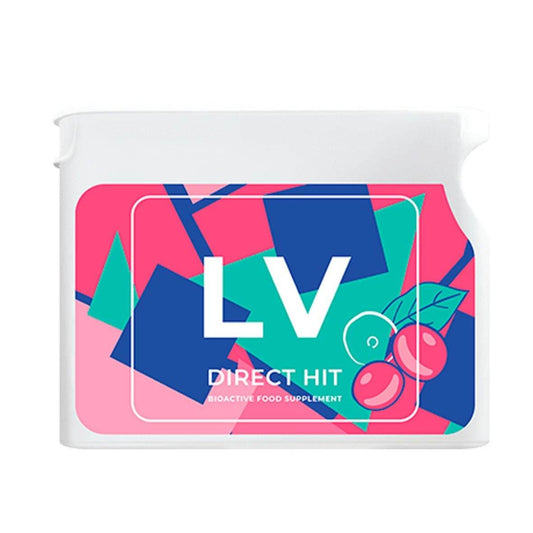 LV Direct Hit antioxidant supplement with acai berry and natural extracts for aging protection