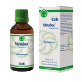 Metabex 50 ml bottle and box dietary supplement for metabolite removal and metabolism support