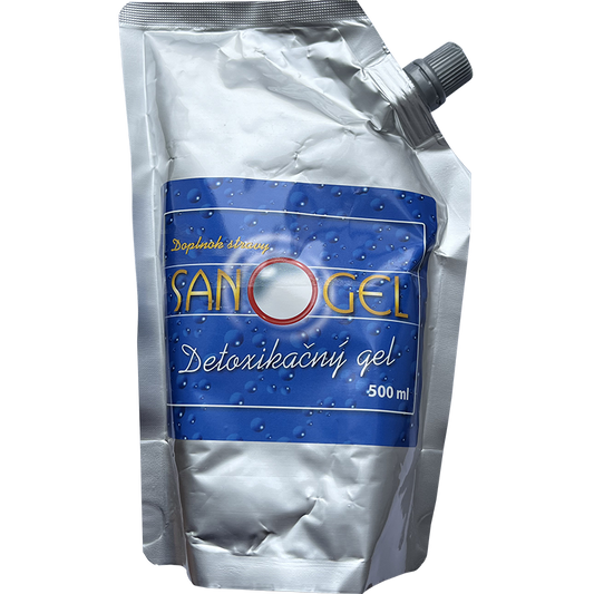 Sanogel detox gel 500ml pack for body detox cleanse and digestion support