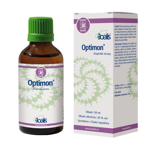 Optimon 50ml natural supplement for tumour support and immune system detoxification with plant extracts