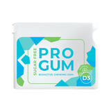 Sugar-free Vision PROGUM chewing gum with vitamin D3 and probiotics for strengthening teeth and calcium absorption calcium supplements for osteoporosis