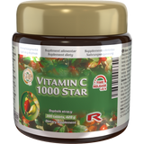Vitamin C 1000 Star dietary supplement jar with rose-hip extract, 300 tablets time-release formula