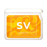 White container of Vision Project V-SV dietary supplement with Garcinia Cambogia peel extract for metabolism and appetite support