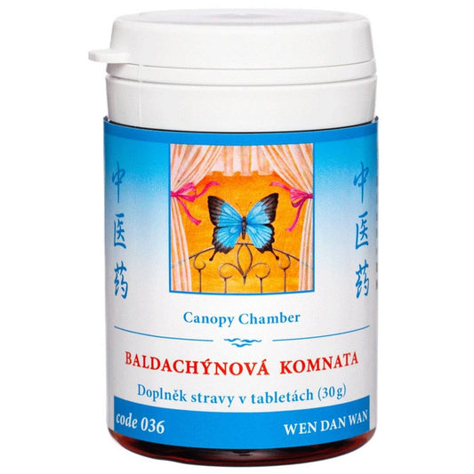 036 Canopy Chamber WEN DAN WAN herbal tablets for hypertension and digestive health, 100 count