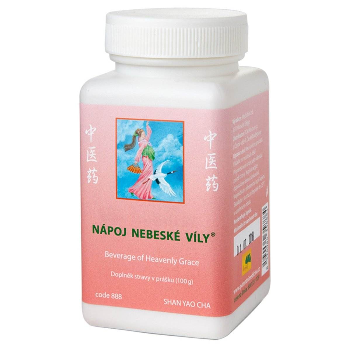 888 Beverage of Heavenly Grace herbal powder for hormonal balance and kidney essence support, 100g container