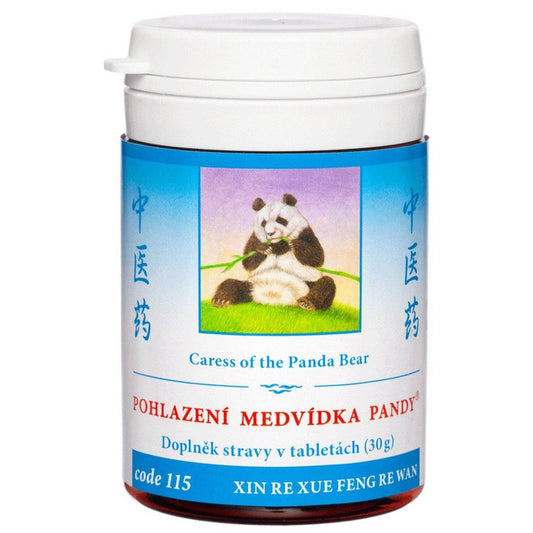 115 Caress of the Panda Bear herbal tablets for psoriasis and itchy eczema treatment