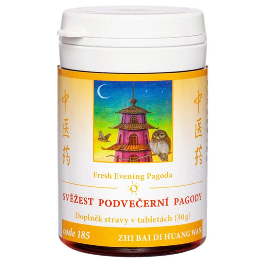 Menopause support herbal tablets Fresh Evening Pagoda ZHI BAI DI HUANG WAN 100 count