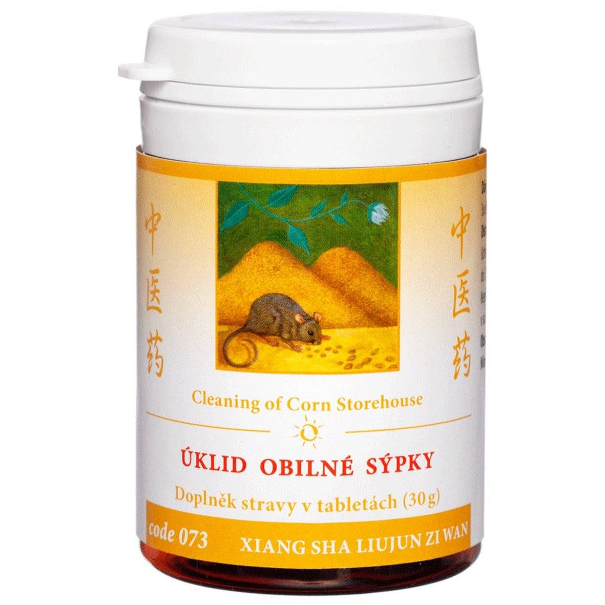 Cleaning of Corn Storehouse herbal supplement for digestive issues and belching, 100 tablets