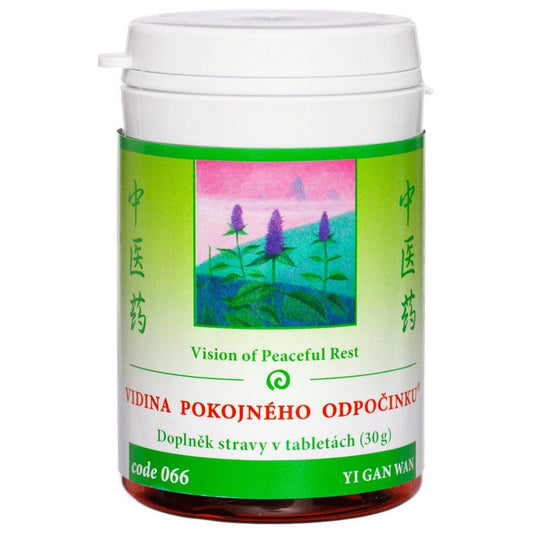 066 Vision of Peaceful Rest YI GAN WAN herbal tablets for epilepsy and restful sleep support