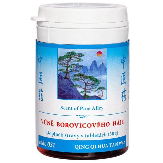 Scent of Pine Alley herbal tablets for smoking cough and bronchitis relief