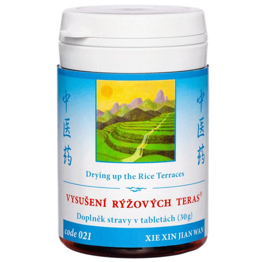 Drying up the Rice Terraces herbal supplement for Crohn’s disease and digestive health, 100 tablets