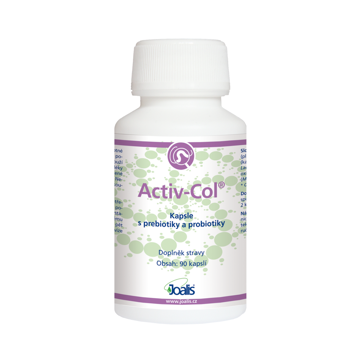 Capsules with Probiotics - Activ-Col, 90 cps for Gut & Immunity Support ...
