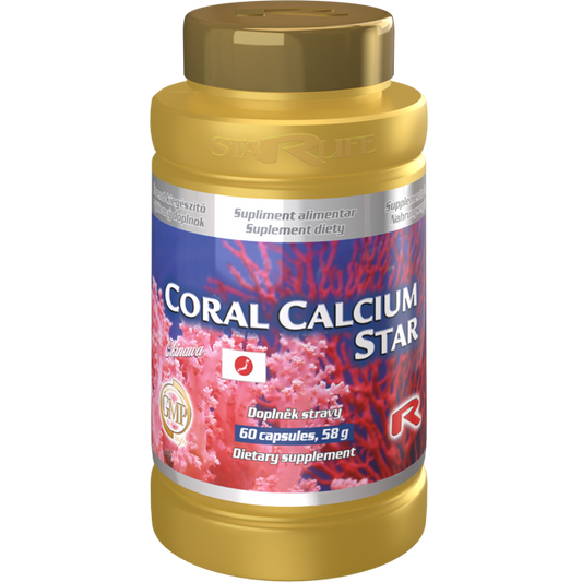 Coral Calcium Star, 60 cps