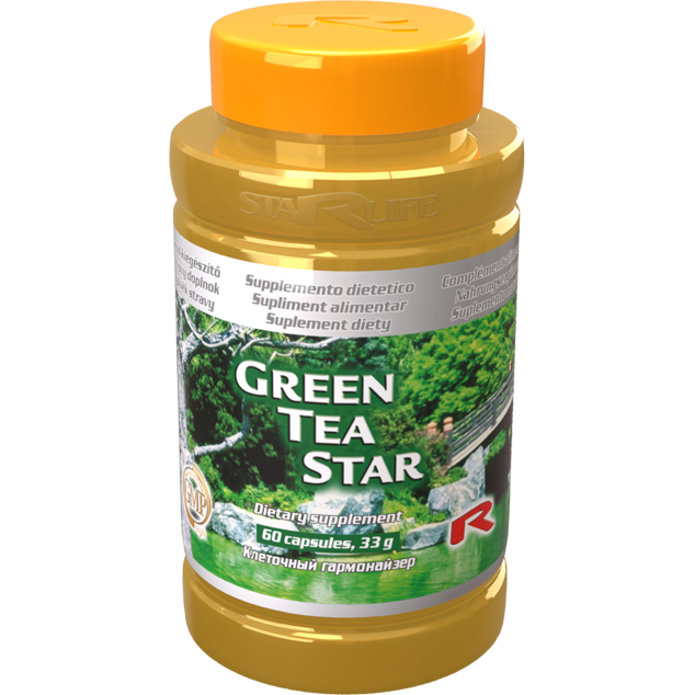 Green Tea Star, 60 cps