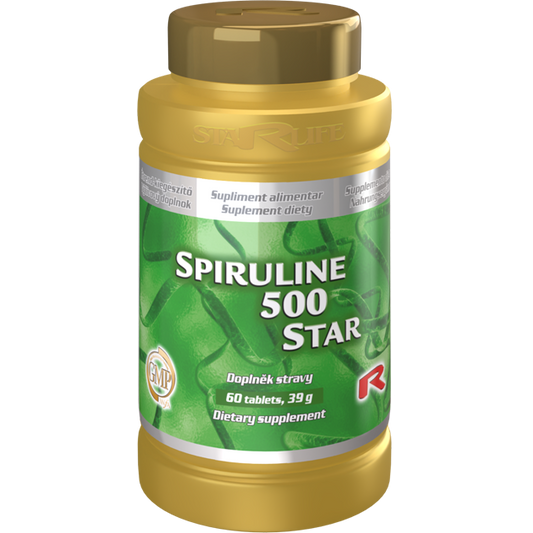 Spiruline 500 Star, 60 tbl