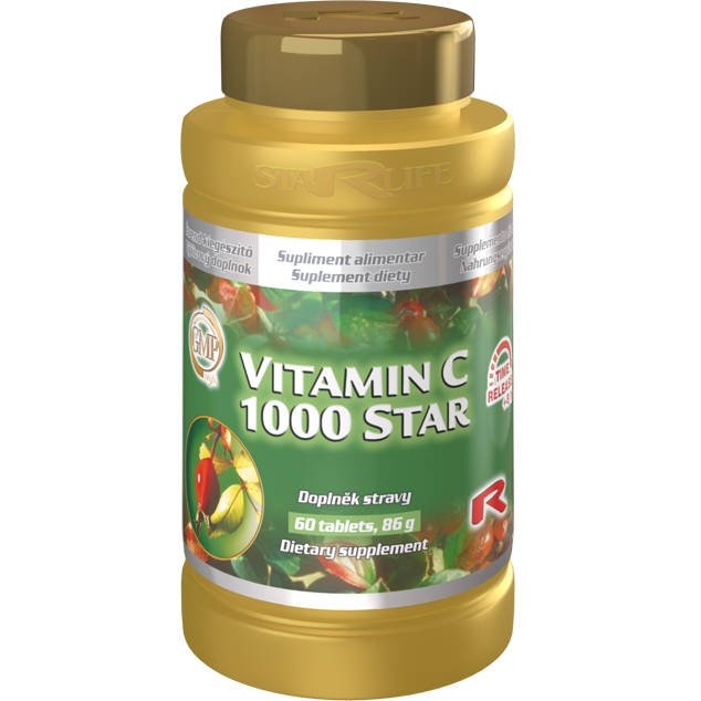 Vitamin C 1000 Star, 60 tbl