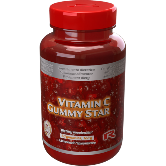 Vitamin C Gummy Star, 60 ks