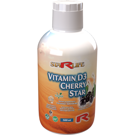 Vitamin D3 Cherry Star, 500 ml