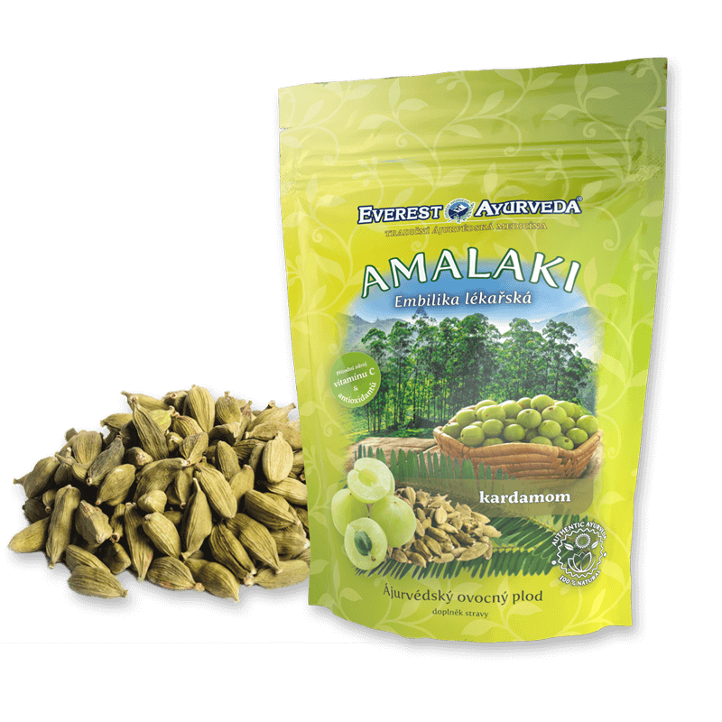 AMLA cardamomo fruta seca - Inmunidad & digestión, 100g