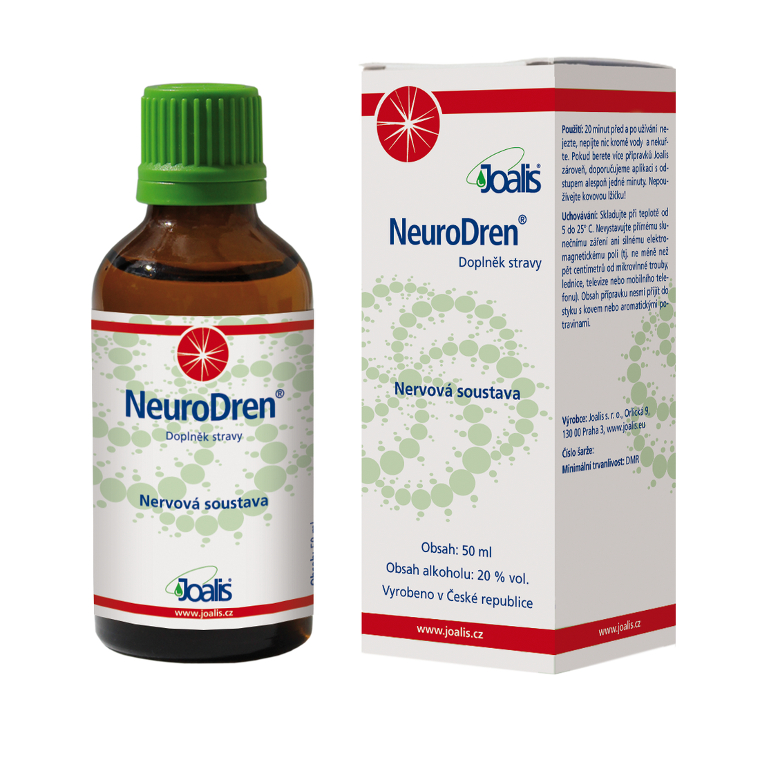Peripheral Nervous System Support - NeuroDren, 50ml for Nerve Health ...