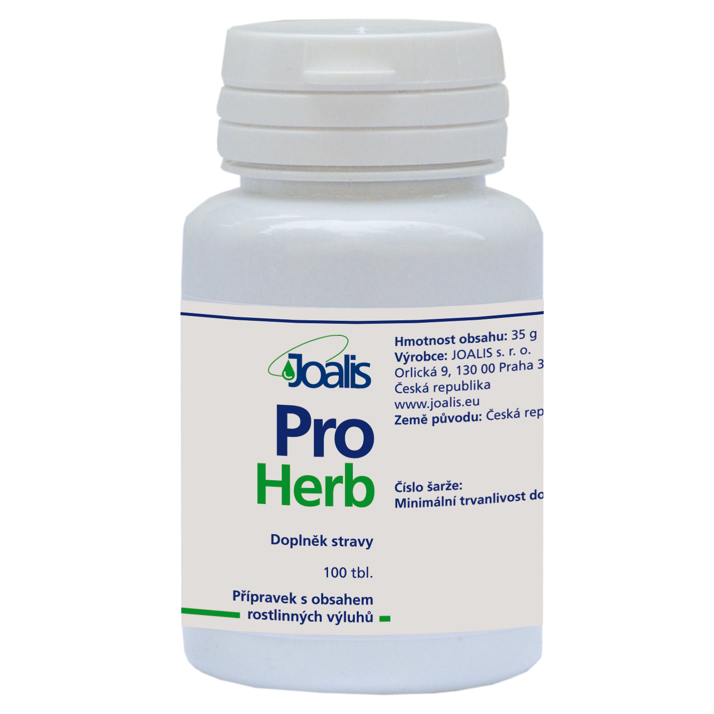 ProHerb 100 tablets dietary supplement for detox of prostate and male reproductive health